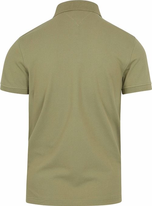 Tommy Hilfiger 1985 Faded Polo Grün Product / Achterkant