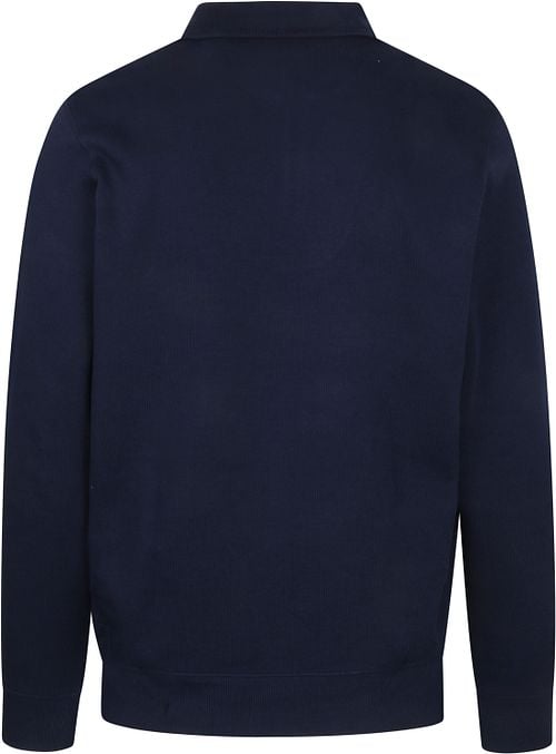 Lacoste Pullover Zipper Dunkelblau Product / Achterkant