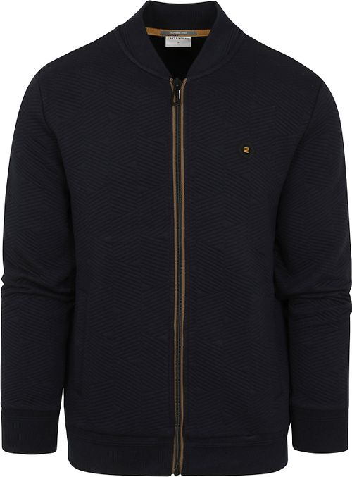 No Excess Strickjacken-Muster Marineblau Product
