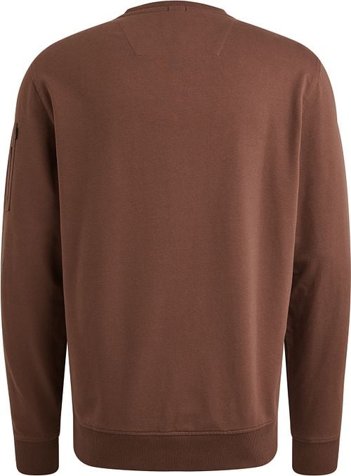 PME Legend American Classic Sweater Brown Product / Achterkant