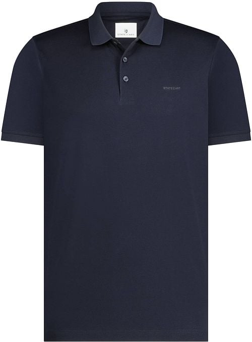 State of Art Poloshirt Mercerized Piqué Navy Product