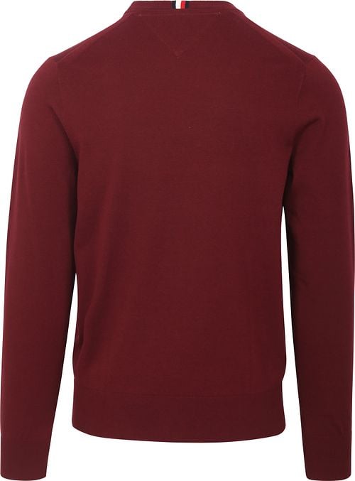 Tommy Hilfiger Trui Bordeaux Rood Product / Achterkant