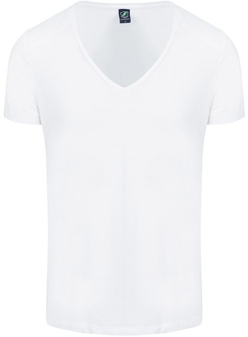 Suitable Vibambo T-Shirt Col En V Profond Blanc 4-Pack Product