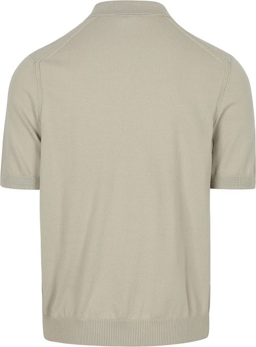BOSS Asac Polo Shirt Greige Product / Achterkant