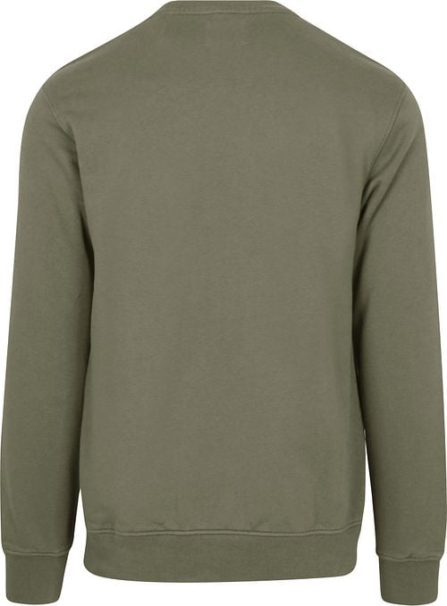 Colorful Standard Sweater Organic Olive Product / Achterkant