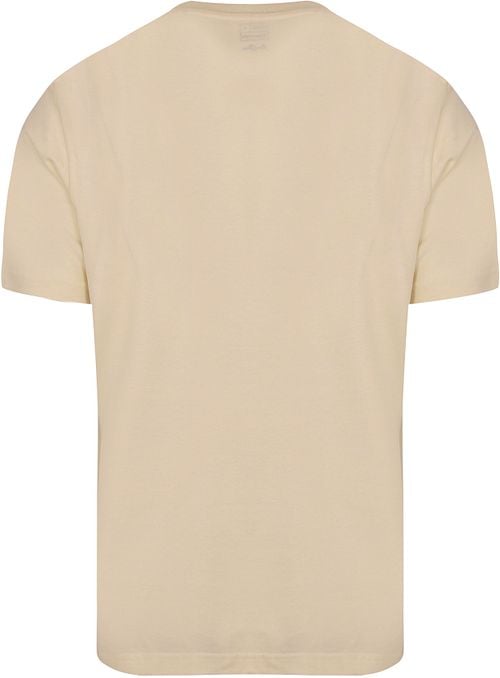 King Essentials The Steve T-Shirt Beige Product / Achterkant