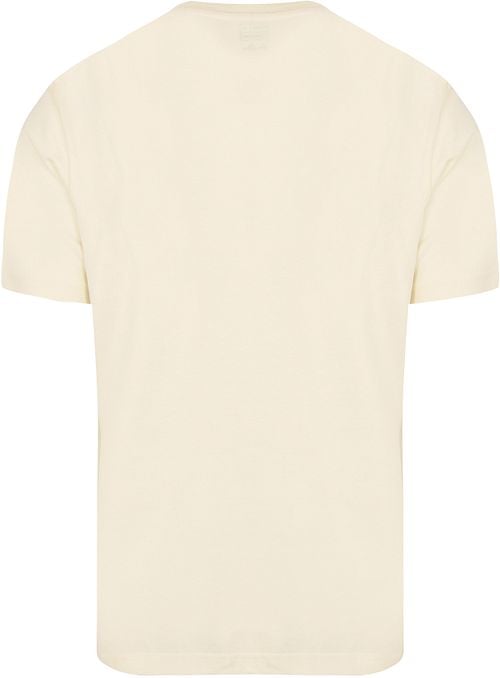 King Essentials The Steve T-Shirt Ecru Product / Achterkant
