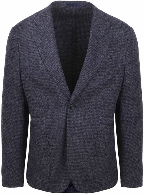 Suitable Knitted Blazer Unlined Navy