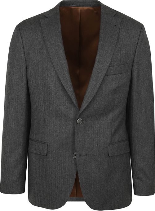 Suitable Prestige Sports Jacket Wool Herringbone Grey Product