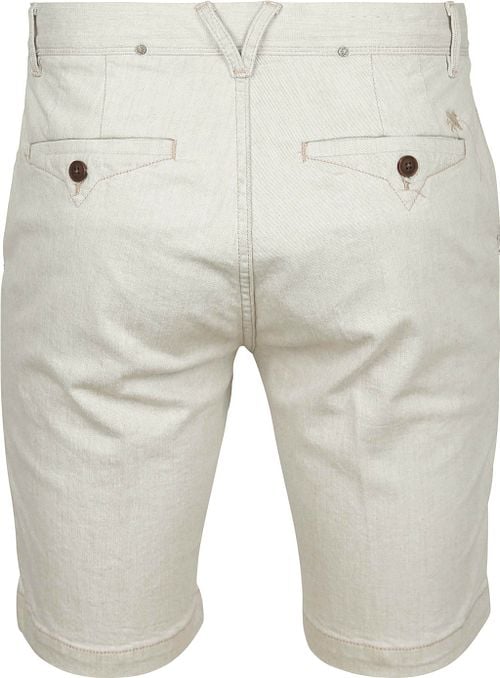 Vanguard V9 Chino Short Ecru Product / Achterkant