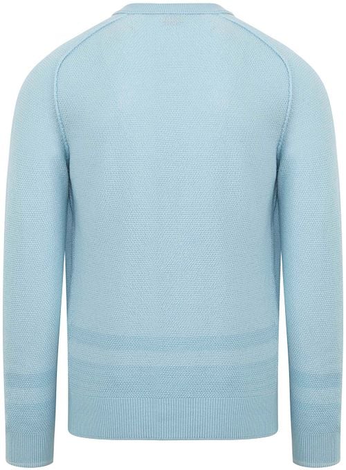 BOSS Pullover Apok Lichtblauw Product / Achterkant