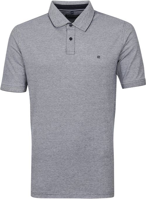Casa Moda Poloshirt Stretch Melange Dunkelblau Product