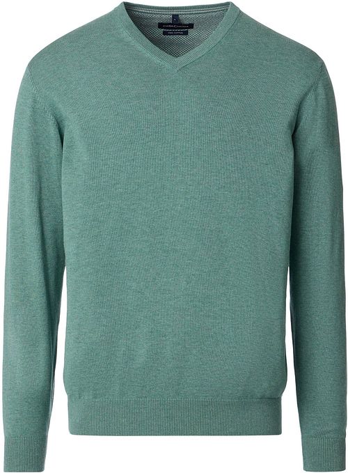 Casa Moda Pull Col-V Sea Green Product
