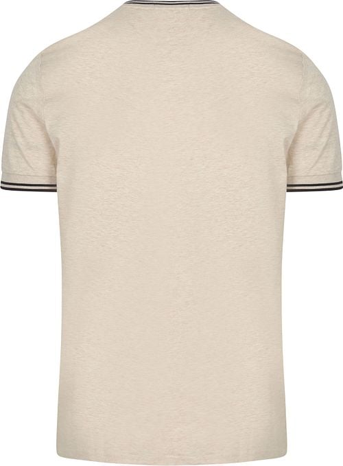 Fred Perry T-Shirt M1588 Greige W50 Product / Achterkant