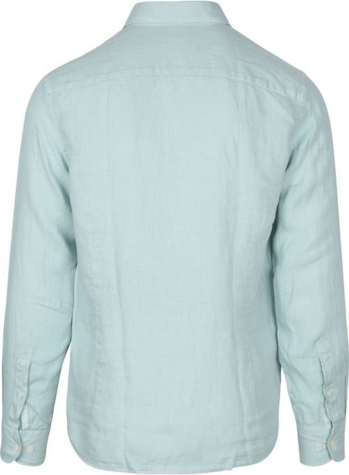 Hackett Shirt Garment Dyed Green Product / Achterkant