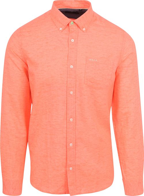 NZA Hemd Okarito Leinen Fury Rosa Product