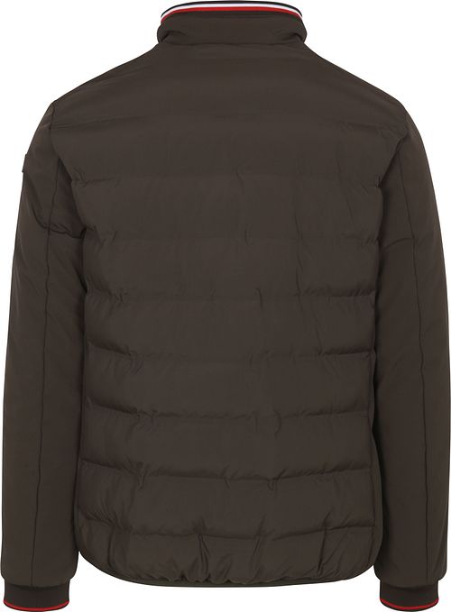 NZA Jacke Wesley Mud Grün Product / Achterkant