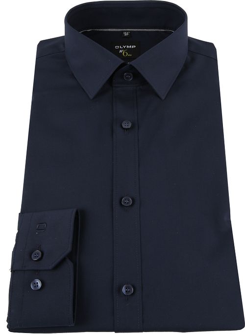 OLYMP Shirt No.6 Navy Product / Detail
