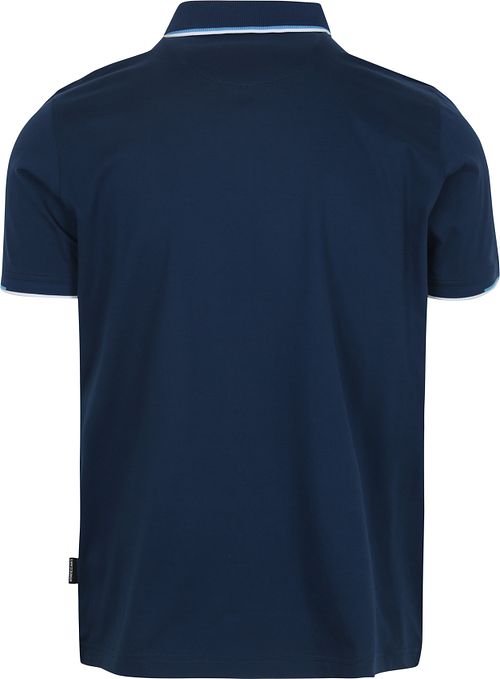 State of Art Poloshirt Jersey Navy Product / Achterkant