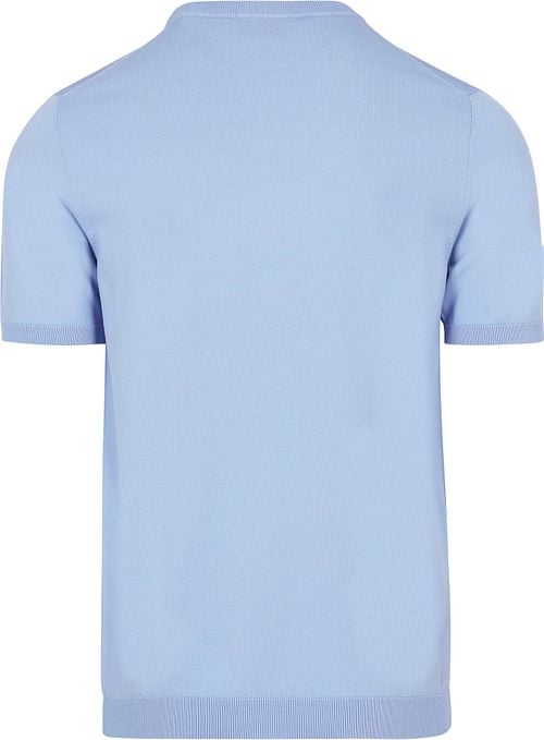 Suitable Knitted T-shirt Wap Hellblau Product / Achterkant