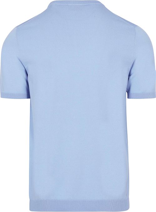 Suitable Knitted T-shirt Wap Light Blue Product / Achterkant