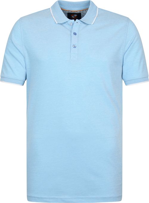 Suitable Oxford Polo Light Blue Product
