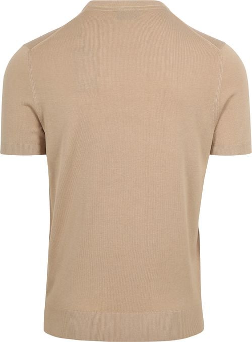 Suitable Knitted T-shirt Beige Product / Achterkant