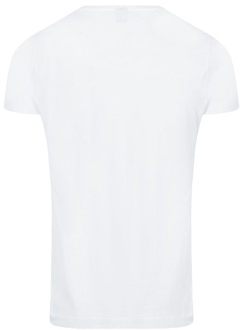 Suitable Vitasu T-Shirt V-Hals Wit 6-Pack Product / Achterkant
