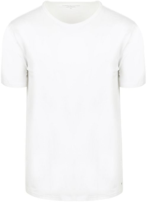 Tommy Hilfiger T-shirts Rundhals 3-Pack Weiß Model / Voorkant