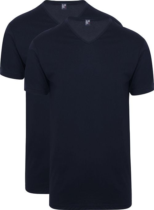Alan Red Vermont Extra Long T-shirts Navy 2-Pack Product