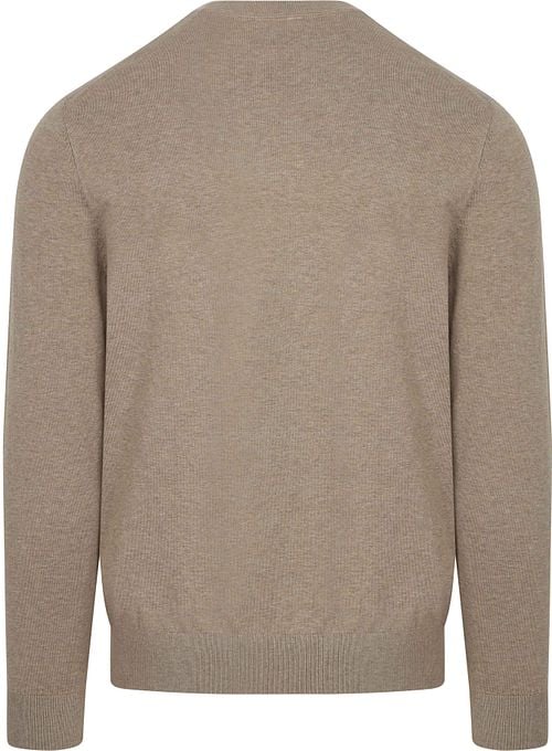 Profuomo Pullover Luxury Beige Product / Achterkant