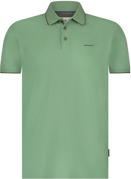 State of Art Poloshirt Piqué Grün Product