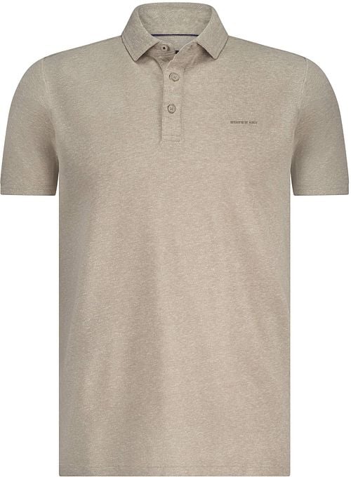 State of Art Poloshirt Piqué Melange Beige Product