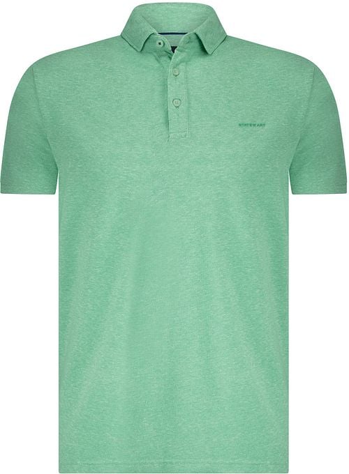 State of Art Poloshirt Piqué Melange Green Product
