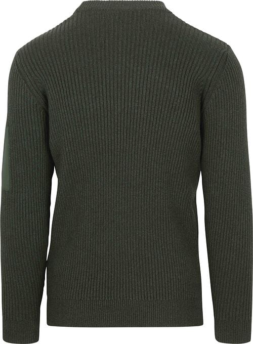 Suitable Mou Pullover Dark Green Product / Achterkant