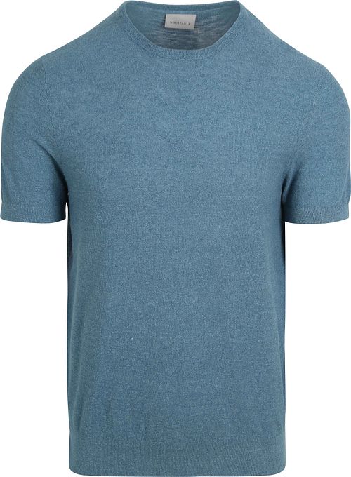 Suitable Piqué T-shirt Linen Blue Product