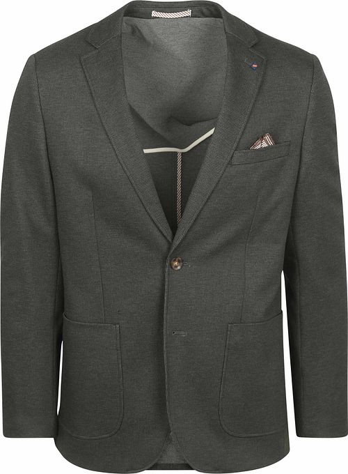 Suitable Sports Jacket Fame Pied de Poule Dark Green Product