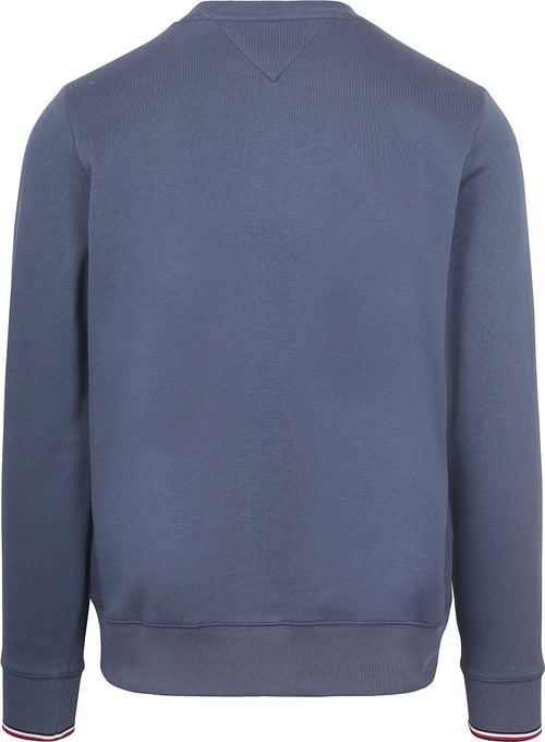 Tommy Hilfiger Sweater Logo Tipped Dark Blue Product / Achterkant