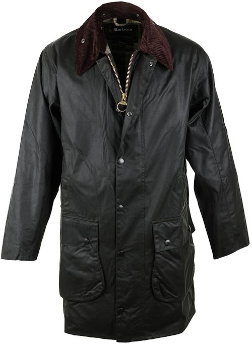 Barbour Border Wachsjacke Grün Product