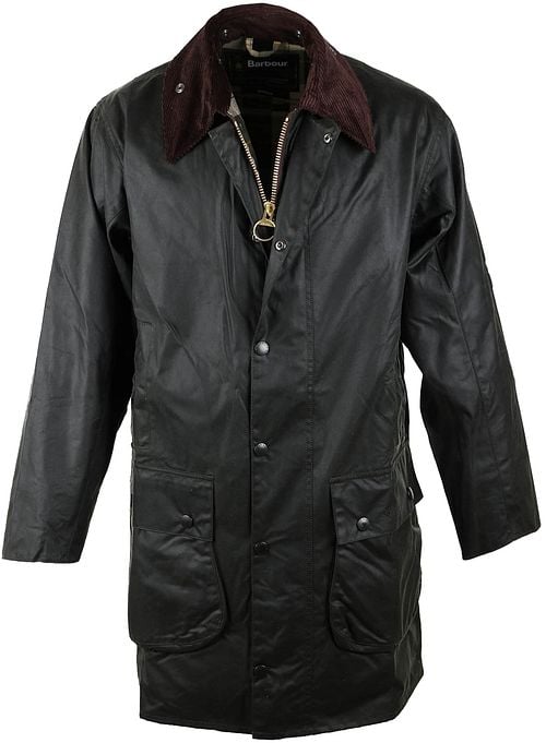 Barbour Border Wax Jas Groen Product