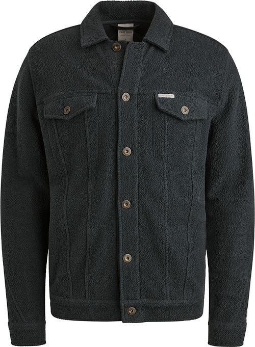 Cast Iron Overshirt Terry Navy Product
