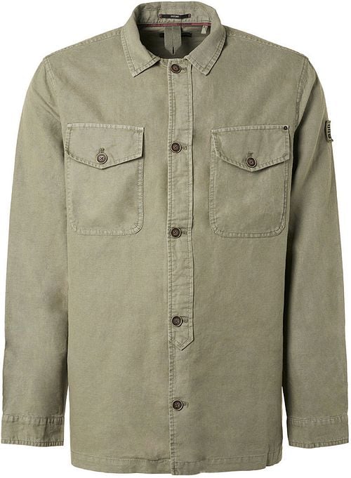 No Excess Overshirt Donkergroen Product