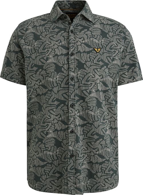 PME Legend Short Sleeve Hemd Druck Dunkelgrün Product