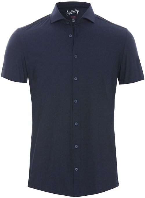 Pure Kurzarmhemd The Functional Shirt Navy Product