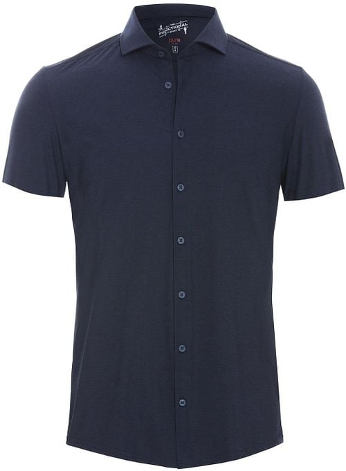 Pure Short Sleeve The Functional Shirt Navy Product