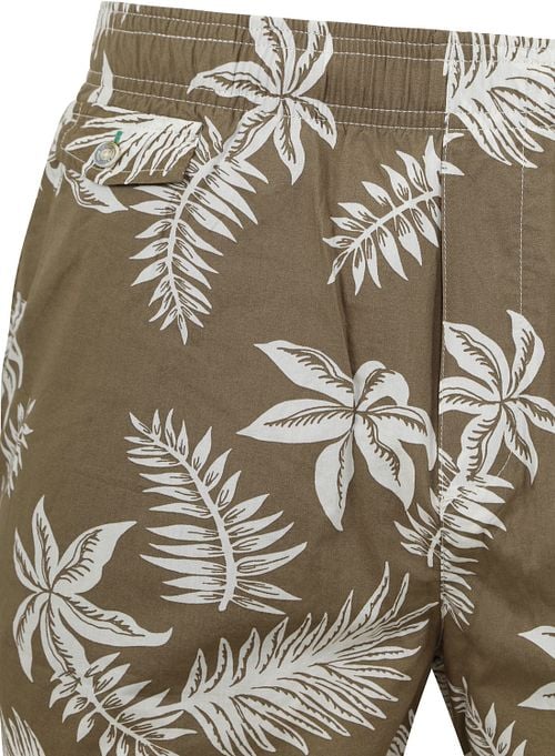Scotch and Soda Short Print Donkergroen Product / Detail