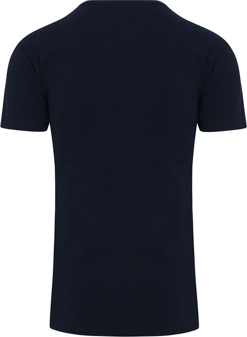 Alan Red Ottawa T-shirt Stretch Navy (2Pack) Product / Achterkant