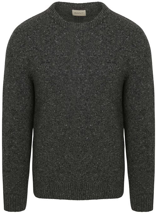 Gant Pullover Wool Blend Anthrazit