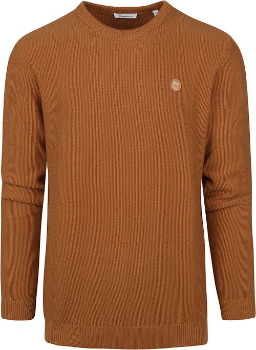 KnowledgeCotton Apparel Sweater Brown Product