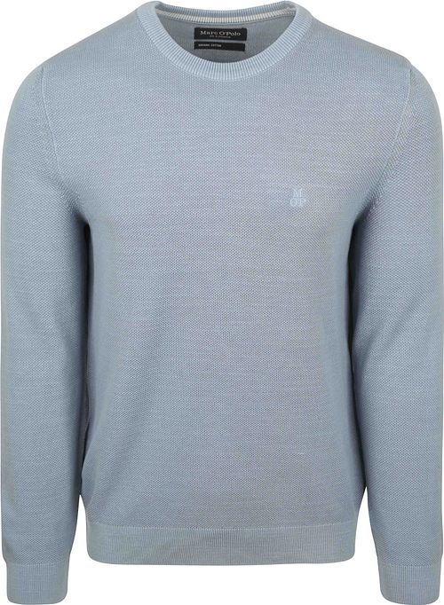 Marc O'Polo Pullover Heavy Piqué Bleu Clair Product